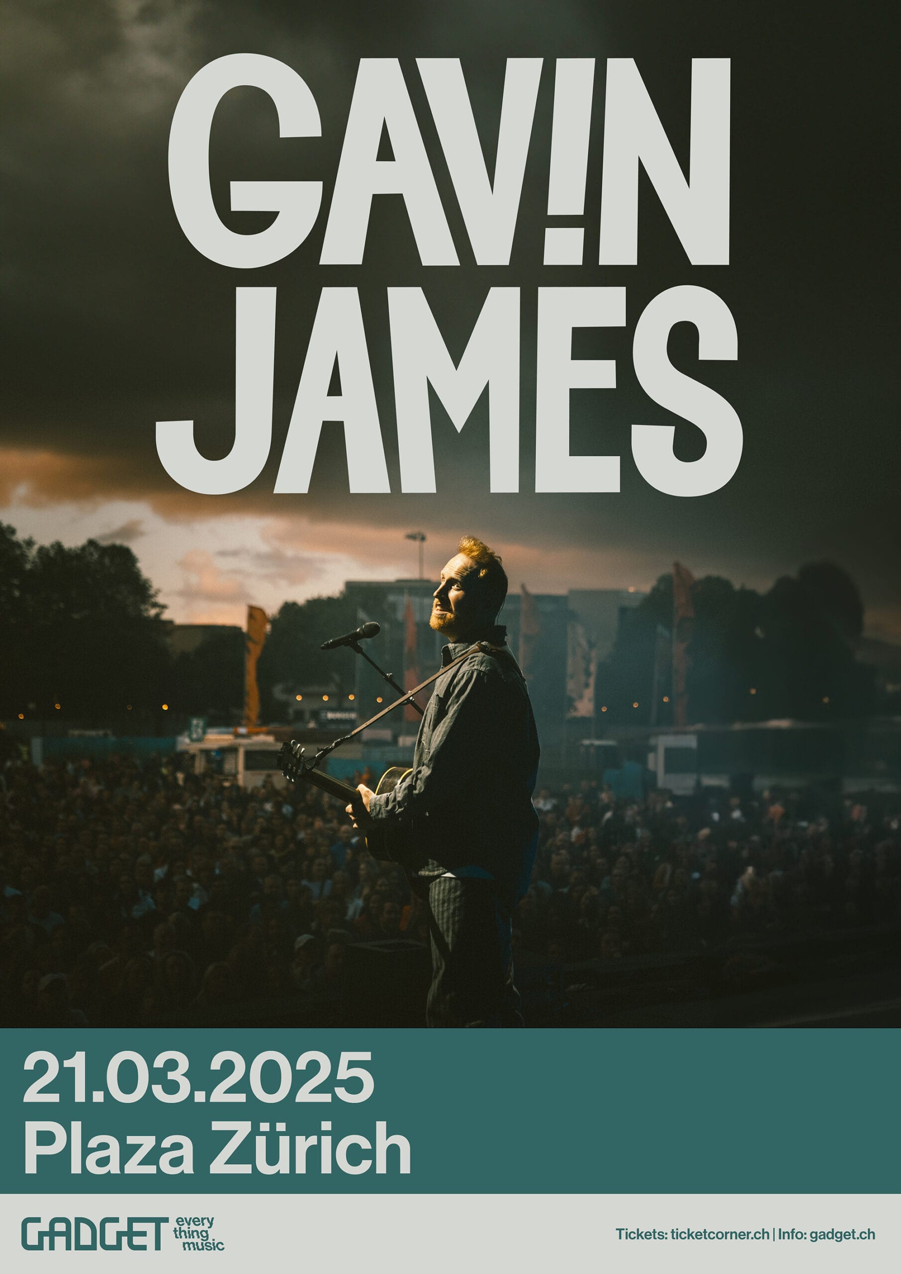 Win Gavin James Tickets for his Zurich Concert