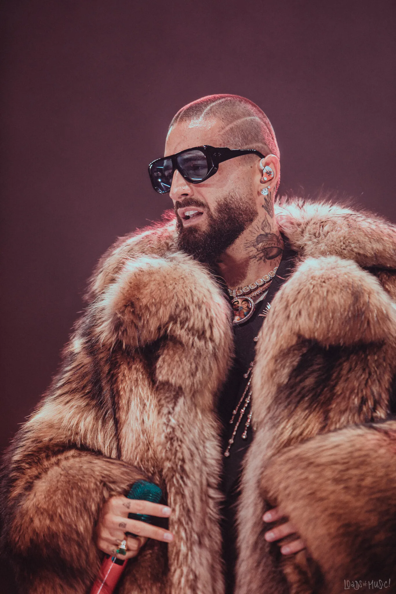 Maluma in Zurich at Hallenstadion